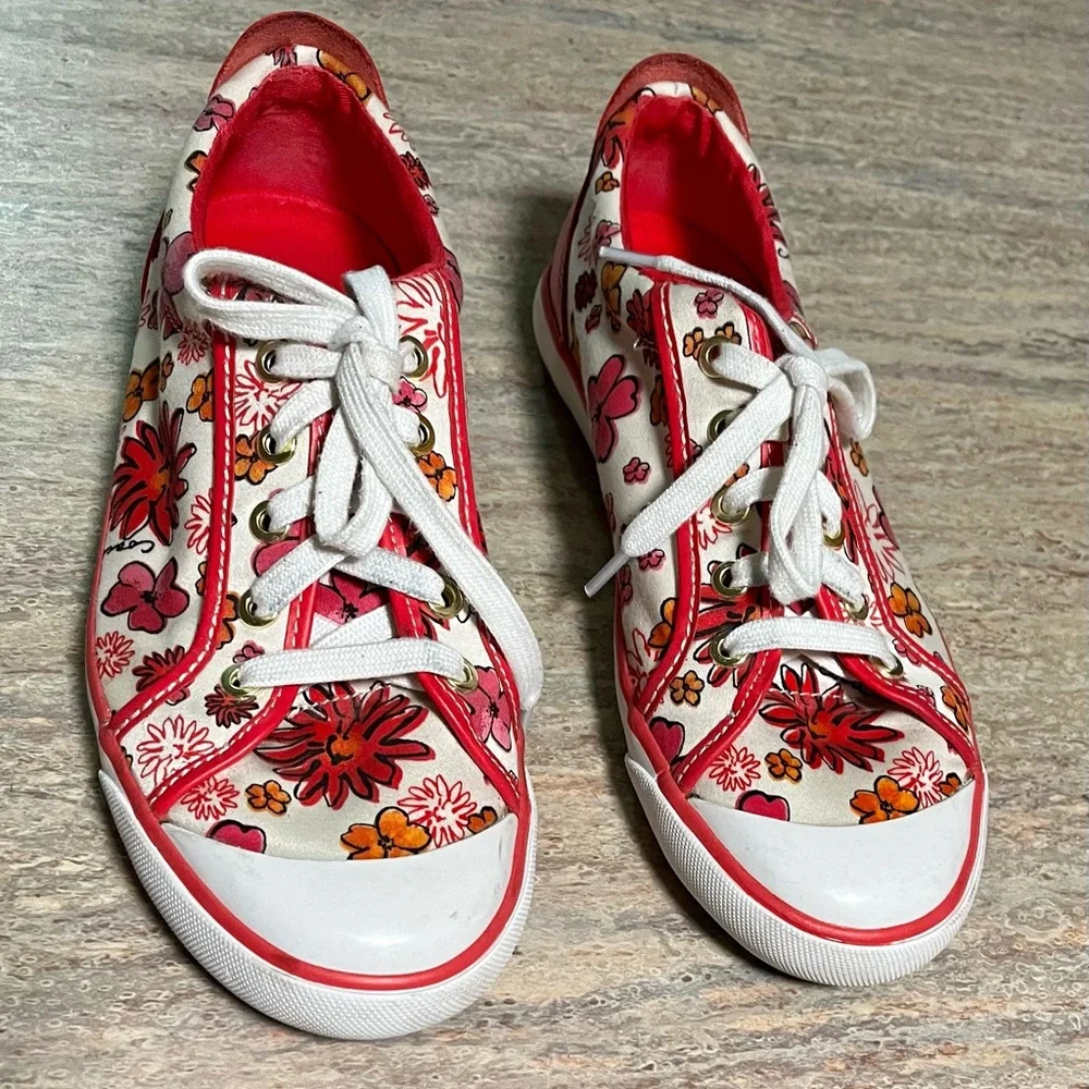 Coach Barrett floral sneakers - Picture 12 of 16